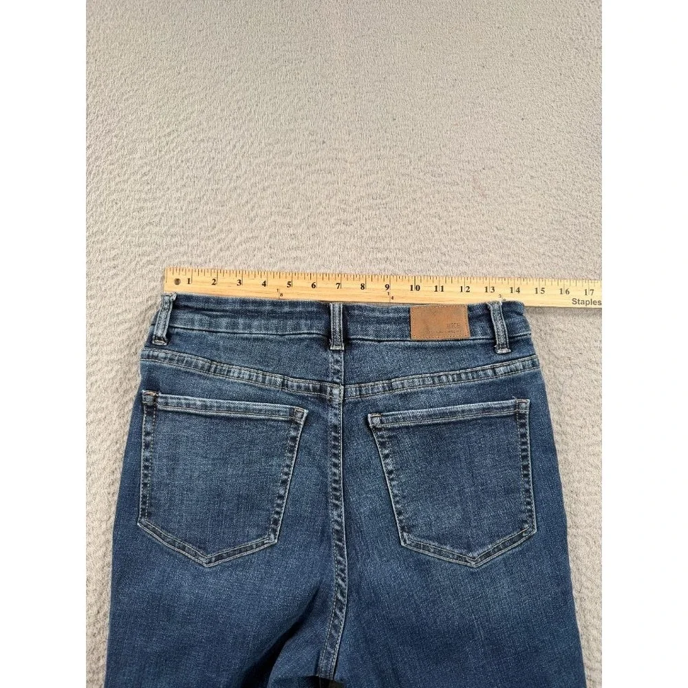 BKE Parker Bootcut Jeans Womens 28x29.5 High Rise Tailored Dark Wash Stretch